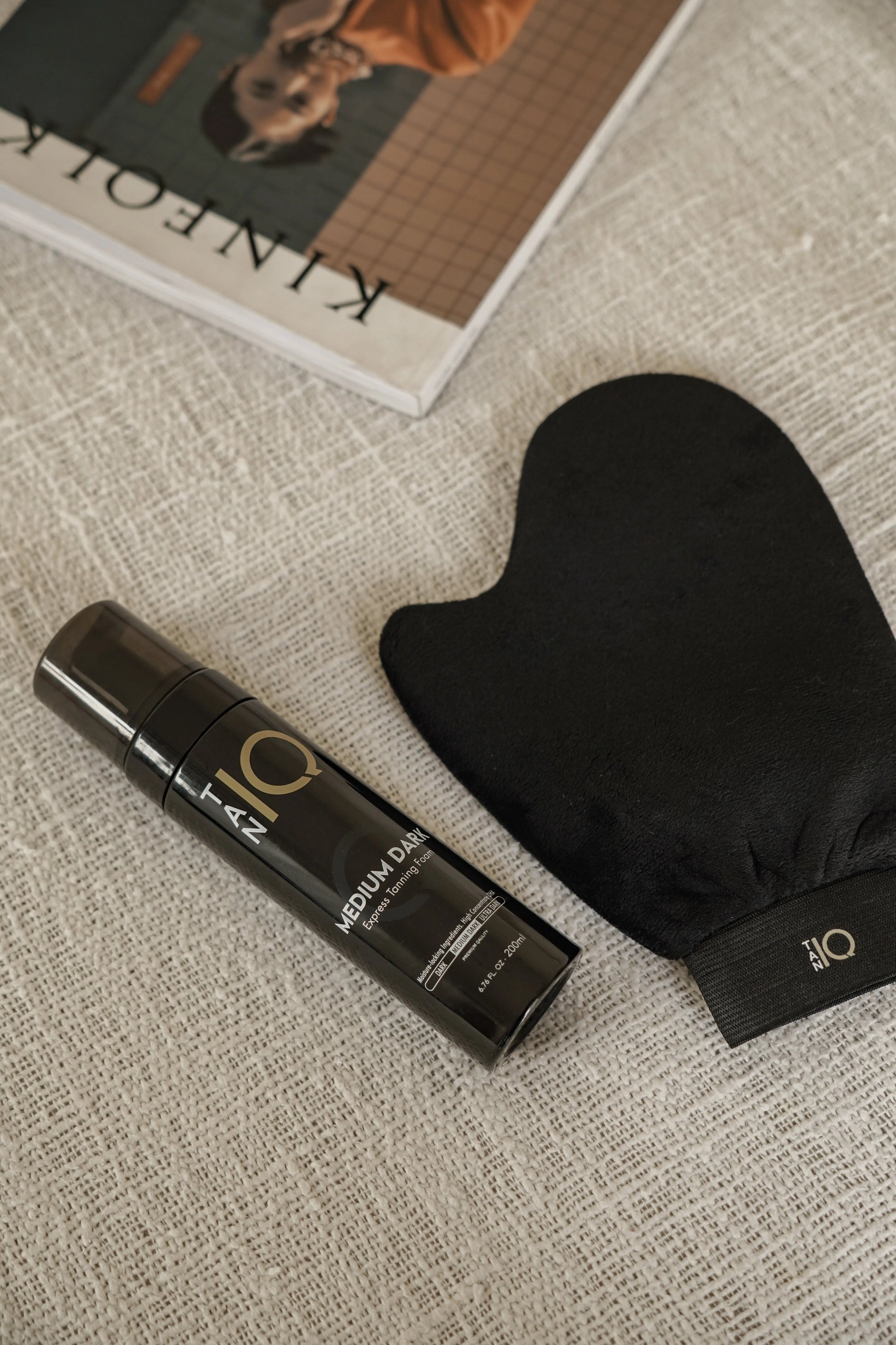 Express tanning foam featuring our high-concentrate DHA formula