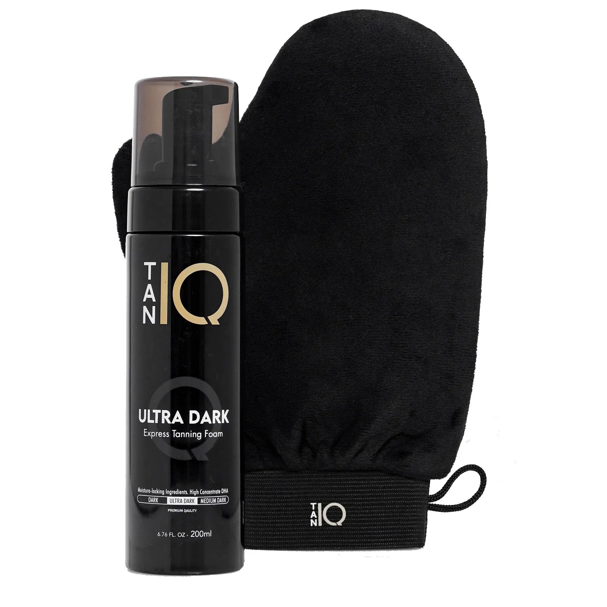 Express tanning foam featuring our high-concentrate DHA formula